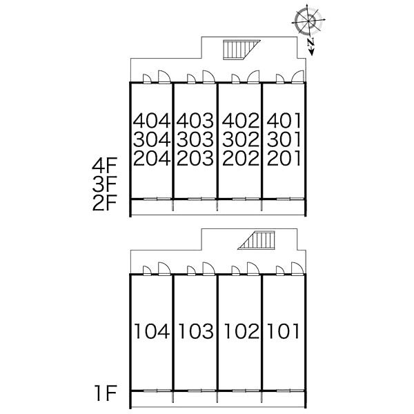 レオパレスSUSANOの室内写真6枚目