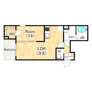 ジーメゾン岸和田グランシアの間取り図