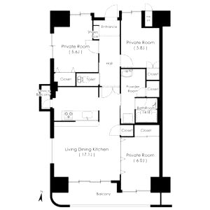 和の杜の間取り図