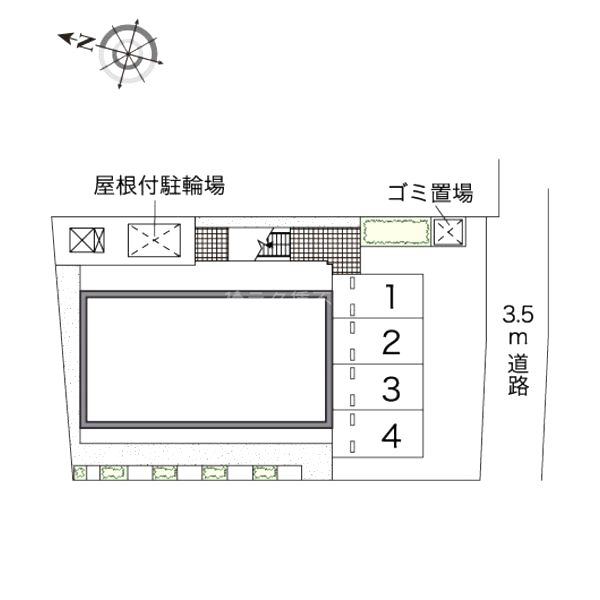 レオパレスシャルマン上の室内写真1枚目