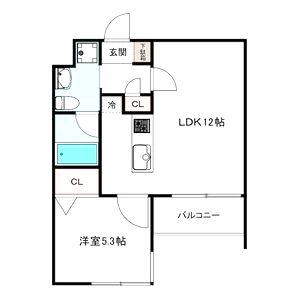 HGTコート高槻の間取り図