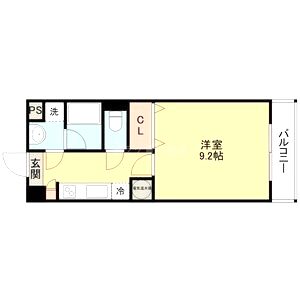 メゾンエスポRの間取り図