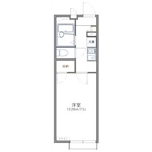 レオパレス田中殿の間取り図