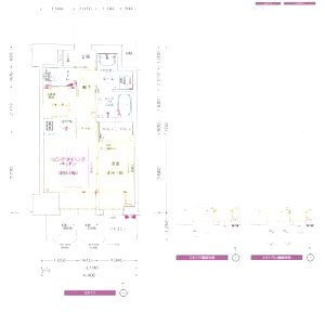 プレサンス松屋町グレースの間取り図