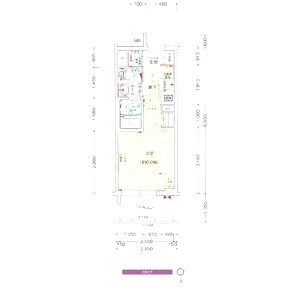 プレサンス松屋町グレースの間取り図