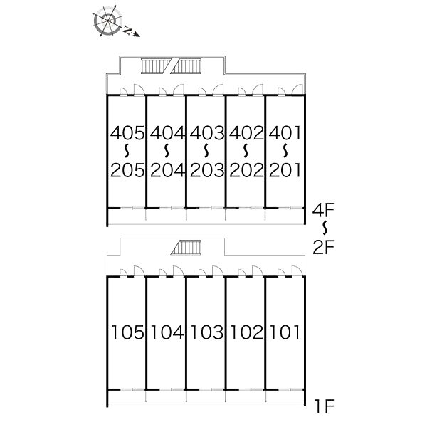 レオパレスイーズプレイスの室内写真3枚目