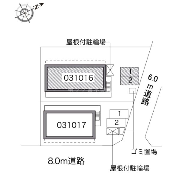 レオパレスカサグランデの室内写真2枚目