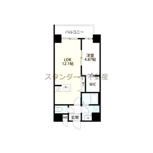 パーフェクトライフ真法院の間取り図