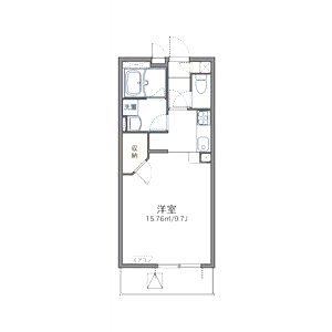 レオネクストSUCREの間取り図