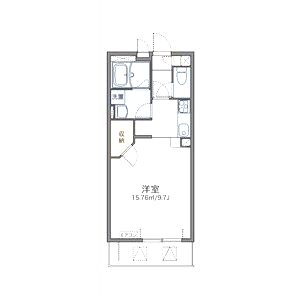 レオネクストSUCREの間取り図