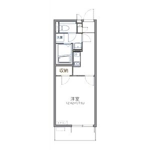 レオネクストリヴィエール武庫川の間取り図