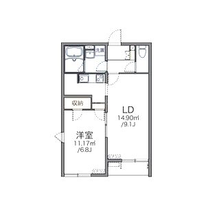 レオネクストエストIIの間取り図