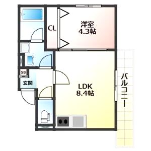 ALEGRIA枚方Northの間取り図