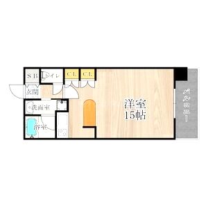 CITY SPIRE難波WESTの間取り図