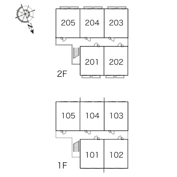 レオパレスハピネスNAWATEの室内写真2枚目