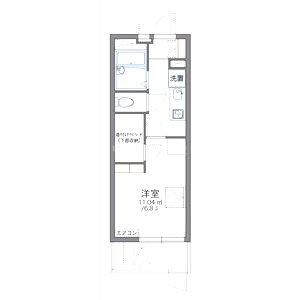 レオパレストライズの間取り図