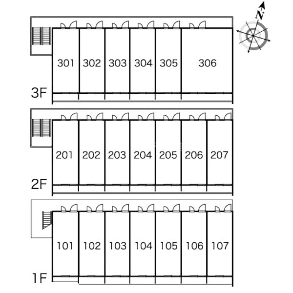 レオパレストライズの室内写真8枚目