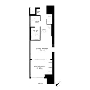 守口プライマリーワンの間取り図