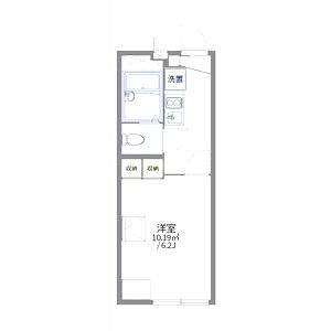 レオパレスコモンフィンチの間取り図