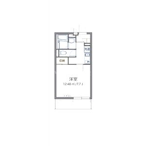 クレイノ浪華IVの間取り図