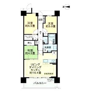 ミリカ・テラス 3街区の間取り図