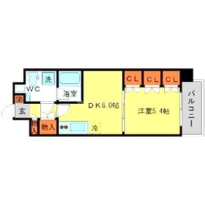 LEGIAN espritの間取り図