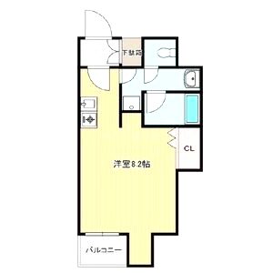 サンネクテール天満橋の間取り図