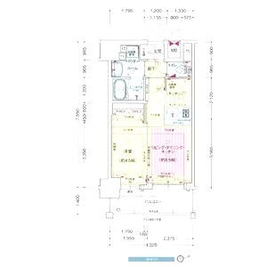 プレサンス新大阪ザ・シティの間取り図