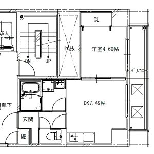 アートレジデンス上町の間取り図