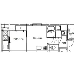 アートレジデンス上町の間取り図