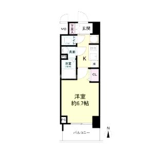 ArtizA淡路の間取り図