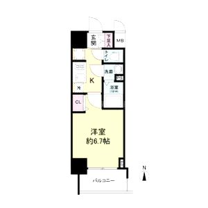ArtizA淡路の間取り図