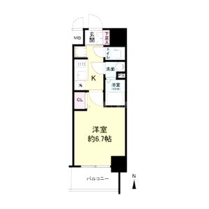 ArtizA淡路の間取り図