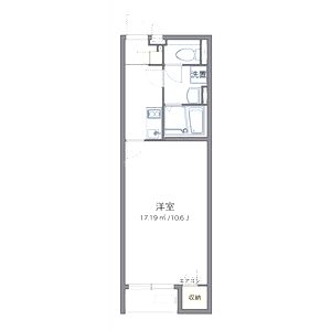 クレイノSAKURAの間取り図