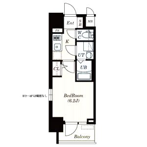 エスリードレジデンス大阪グランノースIIの間取り図