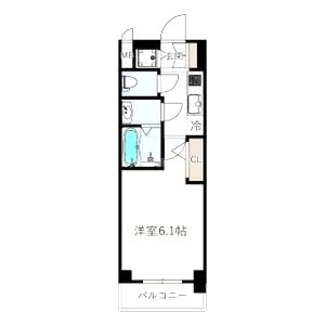エスリードレジデンス新大阪プライムの間取り図