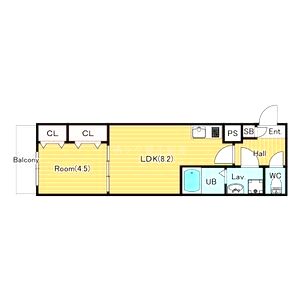 ジーメゾンエトワール東加古川の間取り図