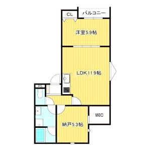 (仮称)La-Crea総持寺の間取り図