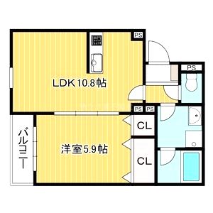 (仮称)La-Crea総持寺の間取り図