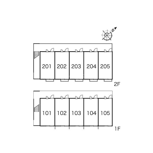 レオパレスI TO Uの室内写真2枚目