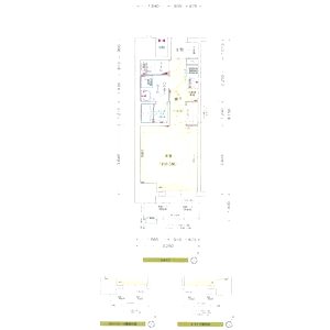 プレサンス大阪福島シエルの間取り図