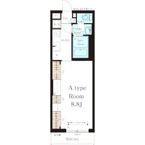 リブリ・シーサイドコート芦屋の間取り図