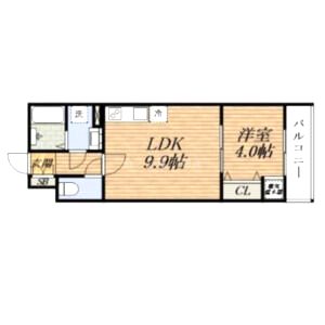 ファインレジデンシアの間取り図