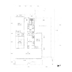 甲子園三番町ハイツの間取り図