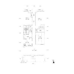 甲子園三番町ハイツの間取り図