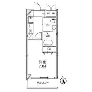 メゾン夕陽ヶ丘の間取り図