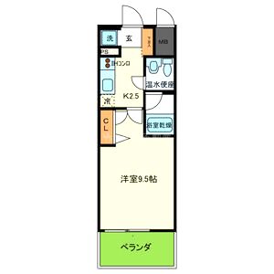 グランド上町の間取り図