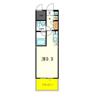 グランド上町の間取り図
