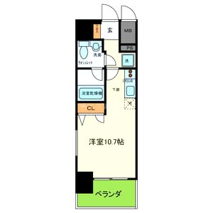 グランド上町の間取り図