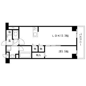 OA FLAT阿成の間取り図
